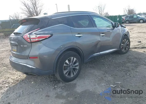 2017 Nissan Murano Platinum/S/Sl/Sv from USA, damaged, VIN 5N1AZ2MH6HN105092
